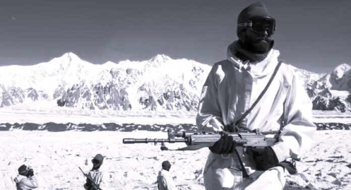 Indian troops on the Siachen - the world's first oropolitical conflict